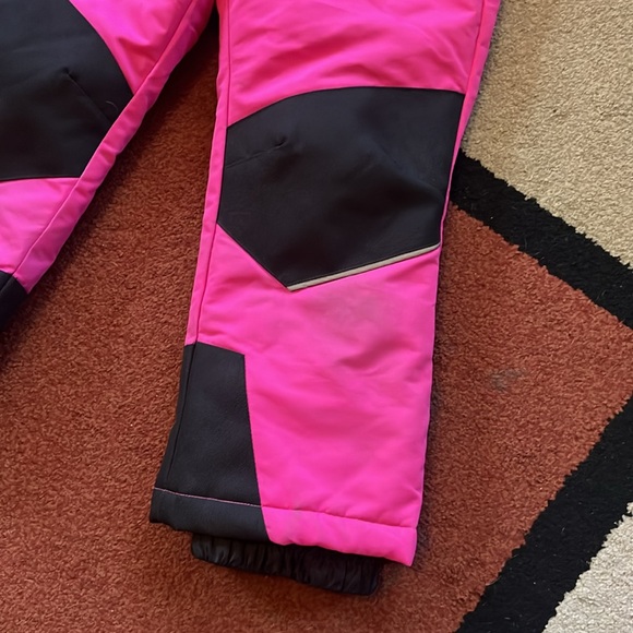 Girls overall snowpants / pink & black / Size XS (4-5) / SWISSTECH ❄️ - Picture 3 of 12